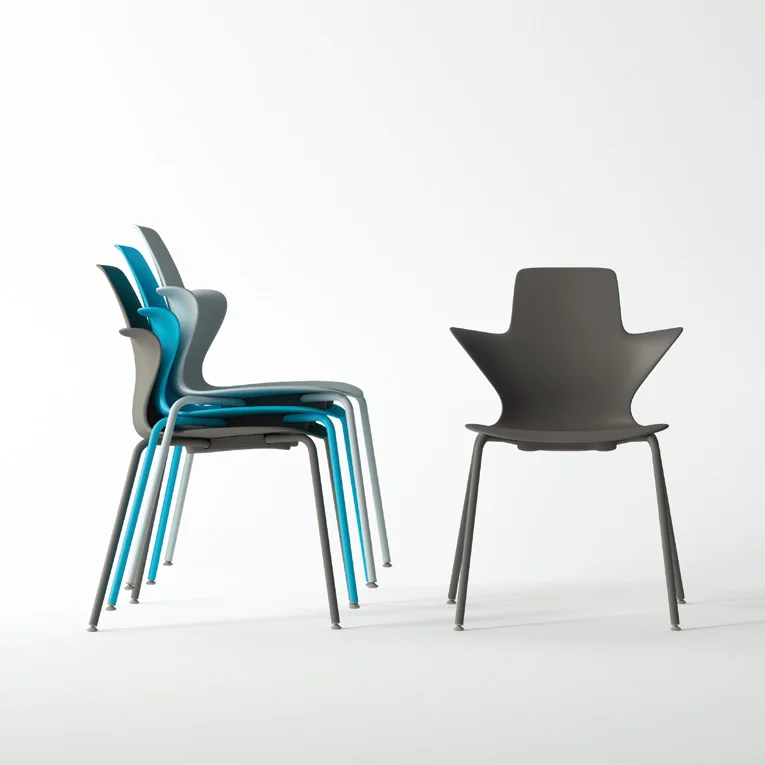 ANSI/BIFMA standard unique plastic metal restaurant dining chair