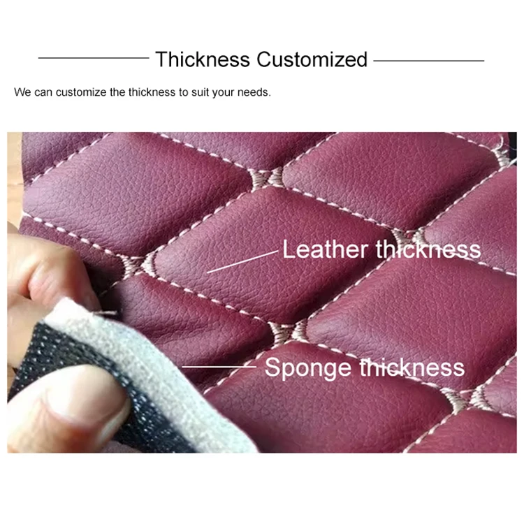 ECO pu car seat cover upholstery faux leather fabric material for car upholstery seats