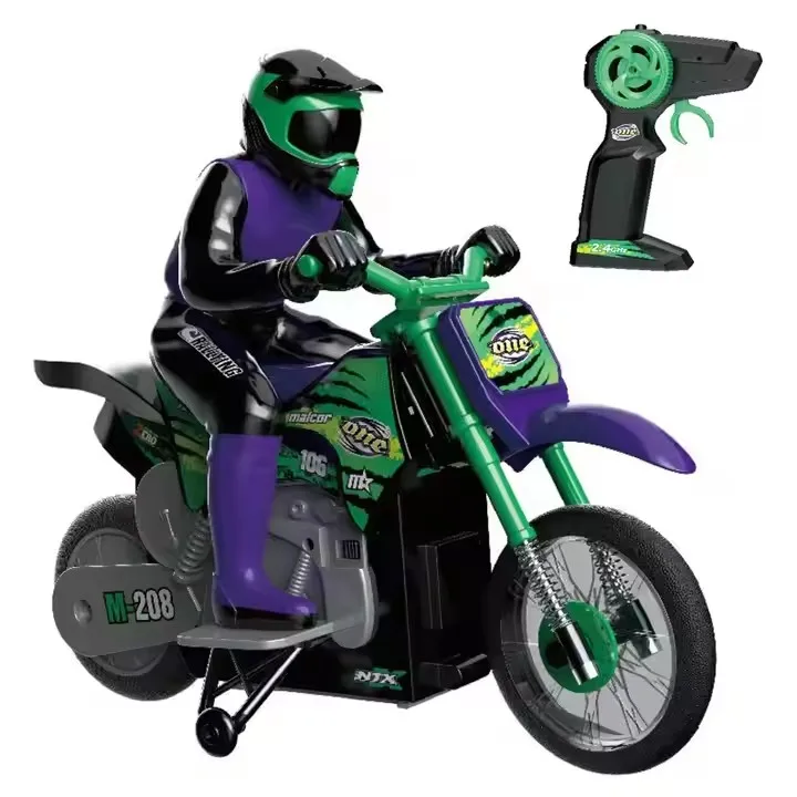 New1:18 4CH 2 4 ГГц 360 градусов спиннинг RC мотоцикл мини Rc трюк дрейф автомобиль игрушки