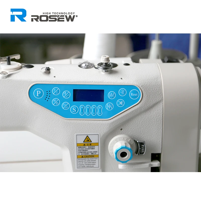  ROSEW GC5410N-D4 синий компьютеризированная непосредственно иглой подачи промышленного швейная машина с фунцкией шитья закрытых