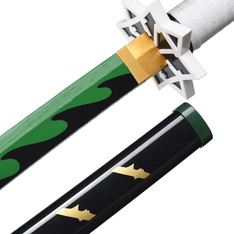 Popular Anime  Demon Slayer Sword Shinazugawa Genya Bamboo Blade Sword For Cosplay
