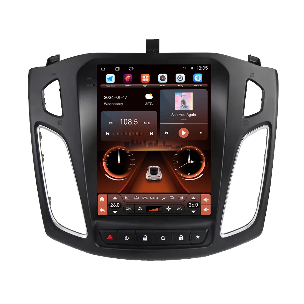 Автомагнитола 9 7 дюймов gps-плеер для FORD Focus 2012-2017 поддержка SIM + FM AM