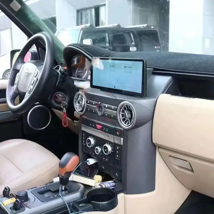 Gerllish Android автомобильное радио стерео GPS для Land Rover Discovery 3 LR3 плеер мультимедийная навигационная система Carplay экран