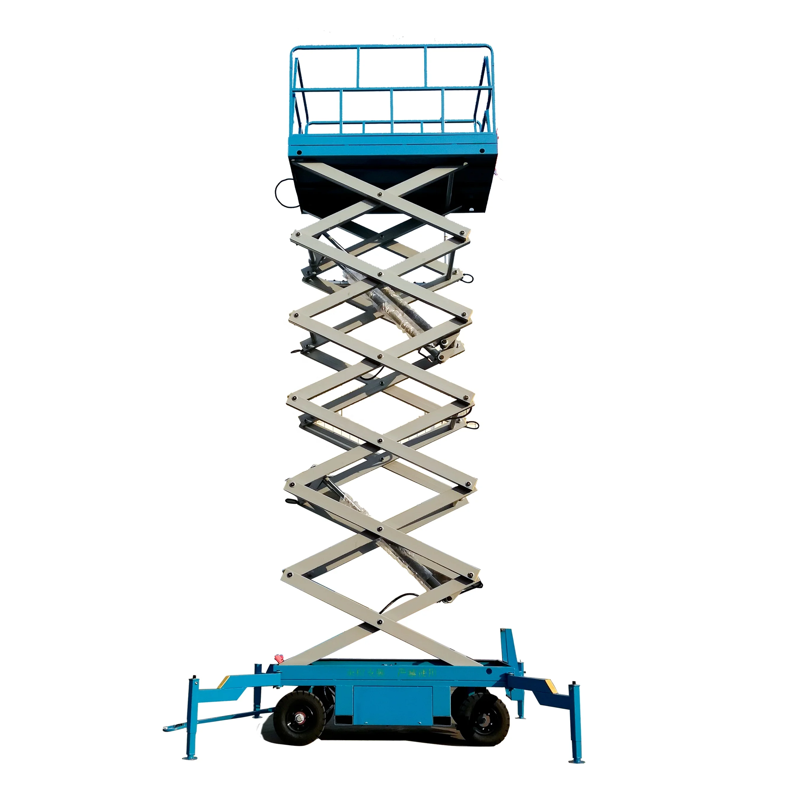 тележка для подогрева Siccors подъема воздушная Рабочая платформа подъемника как механическому подьему или лифта