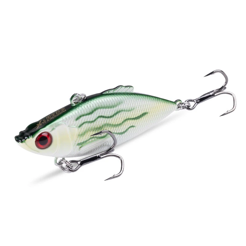 Kingdom Best Selling Sinking VIB Fishing Lure 5.6g 10.5g High Quality Artificial Hard Wobblers Jerkbait  For  Freshwater Fishing