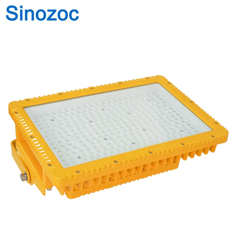 Sinozoc ATEX Zone1,2 50W~500W waterproof gas station lamp industry explosion proof led light