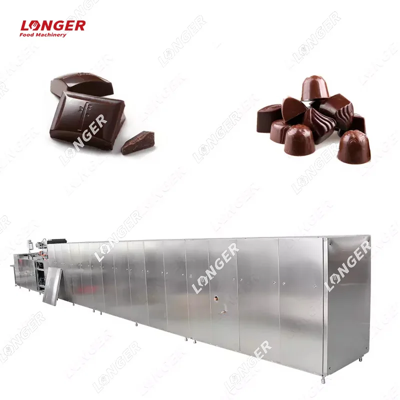 Automatic Chocolate Forming Depositing Chocolate Bar Molding Machine