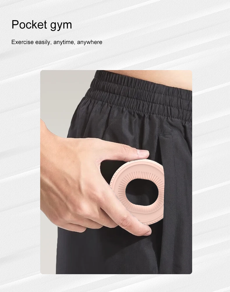 High Quality Finger Resistance Trainer Double Strength Silicone Grip Ring