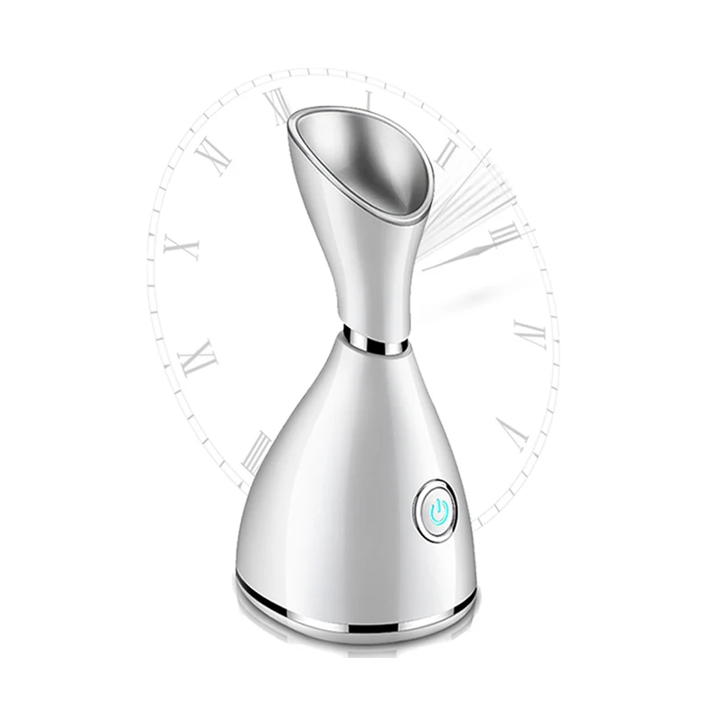 Wholesale Promotion Steam Inhaler Sauna Stand Lamp Spa Streamer Face Black Professional Portable Nano Ionic Vapor Steamer Facial