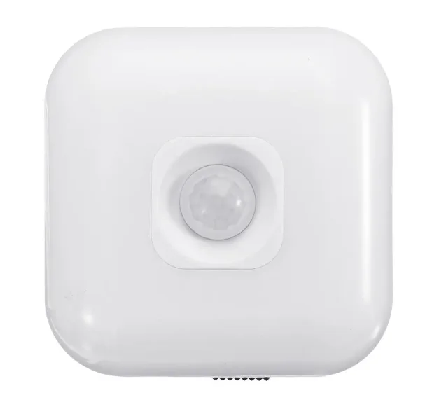 USB Rechargeable 8 LED PIR Motion Sensor Night Light Warm White/White Cabinet Closet Lamp