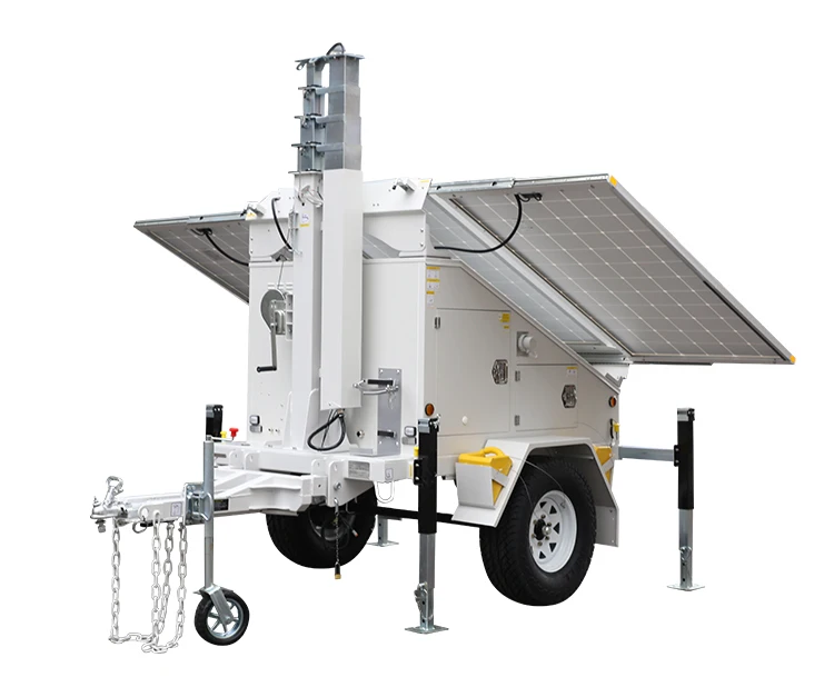 2024 Mobile Solar Trailer with Solar Panels& Batteries&MPPT