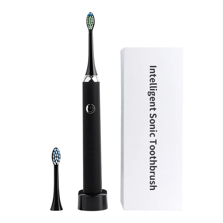 Premium Two Replacement Head Dental Electric Toothbrush,Vibration Electric Toothbrush,Rotating Electric Toothbrush
