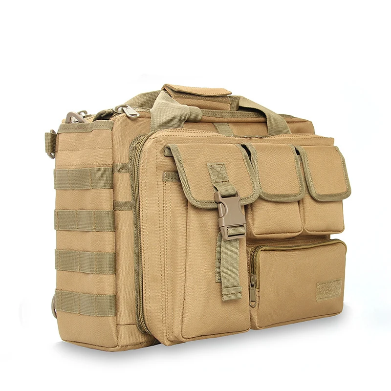 Outdoor Camouflage Waterproof Large Capacity Detachable Strap Single Portable Tactical Duffle Bag