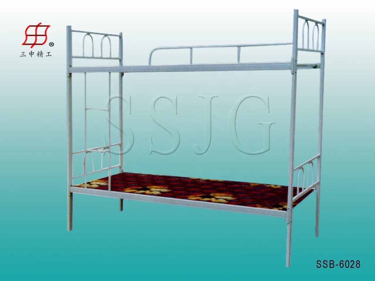 
2020 heavy duty practical and solid metal bunk bed for sale 