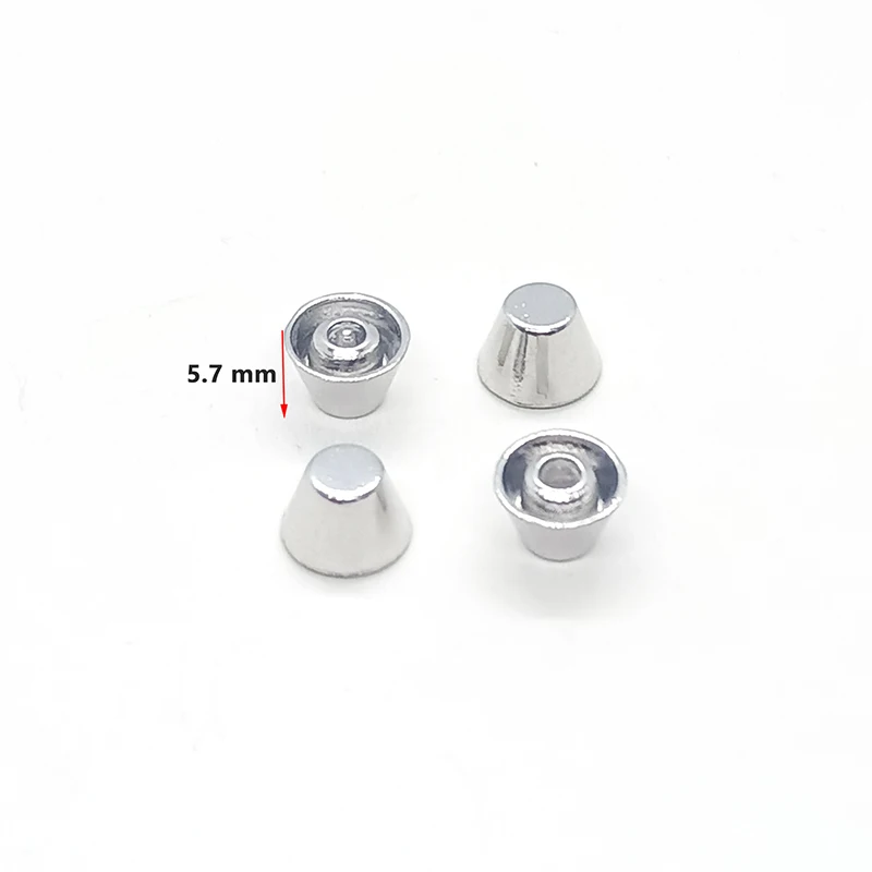 Rock Punk Spikes Style Leather Jacket Decoration Studs Bucket Shape Metal Rivet for Shoes Dog Collar