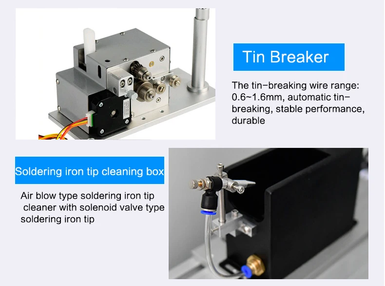 production 3-axis 4-axis Tin soldering machine H331R automatic electric soldering machine robot
