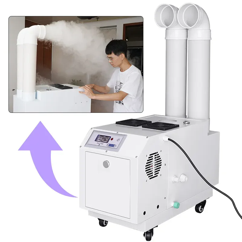 21KG/H Greenhouse Factory Industrial Humidifier Large Cool Mist Humidifier Mushroom Ultrasonic Humidifier System Fogger