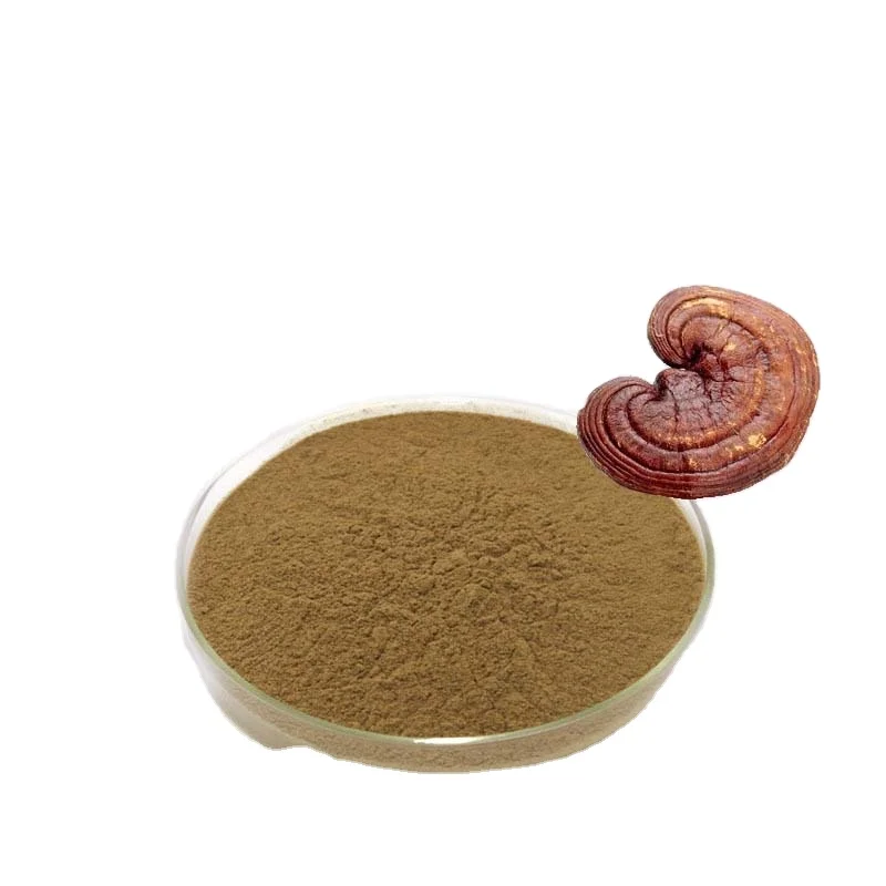 Экстракт грибов рейши/полисахарид lingzhi 25%; Сертификация GMP/HACCP