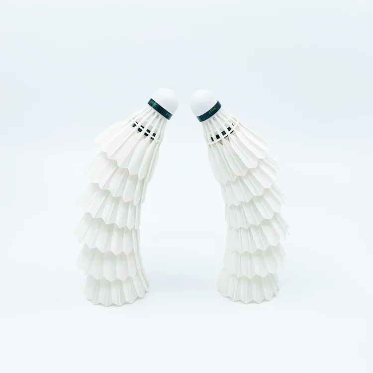 Factory Wholesale Dmantis Badminton Shuttlecock 3in1 Shuttlecock Class A Duck White Feather Badminton Ball