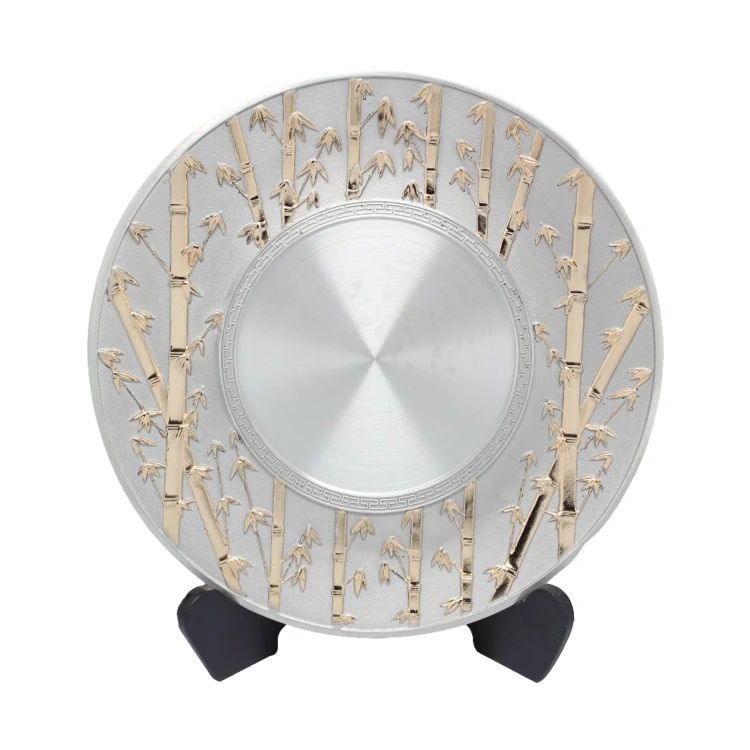 Medieval Nordic Classical Ceramics Art Home Furnishing Articles Customized Porcelain Commemorative Decorative Plate