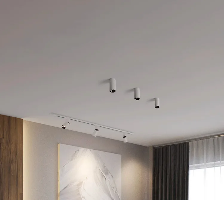 Foldable Dali Dimmable Led Spotlight 220v Ceiling Foldable Spotlight Up And Down Adjustable Surface Mounted Down Light