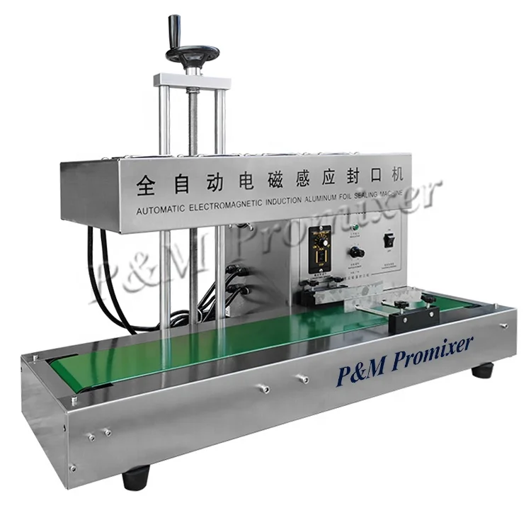 Automatic Continuous Plastic Bottle Electromagnetic Induction Aluminum Foil Sealing Machine