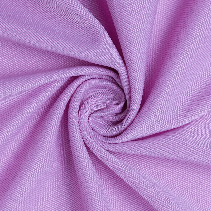 Factory Custom matte polyester fabric nylon spandex 12% shiny dance fabric for swimsuit