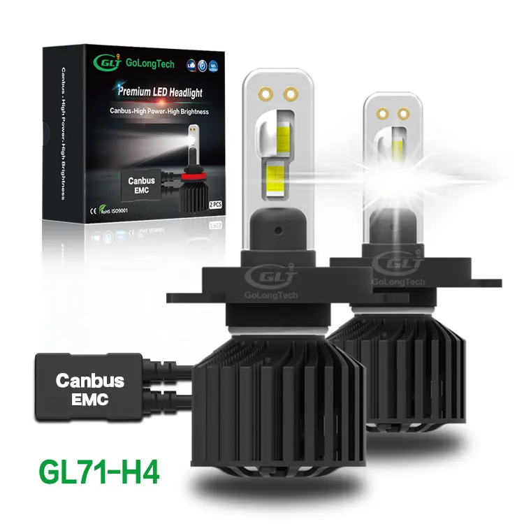 
20000LM 55W 90W GL71 H4 the newest and brightest C321 Led Car Headlight bulbs H4 led headlight 55w 