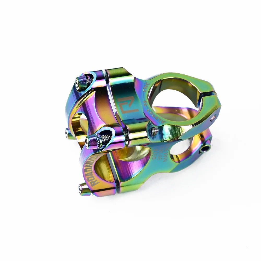 ROADNADO MTB Short Stem CNC Aluminum Alloy 31.8mm Bicycle Stem for Mountain Cycling Road Bike Parts