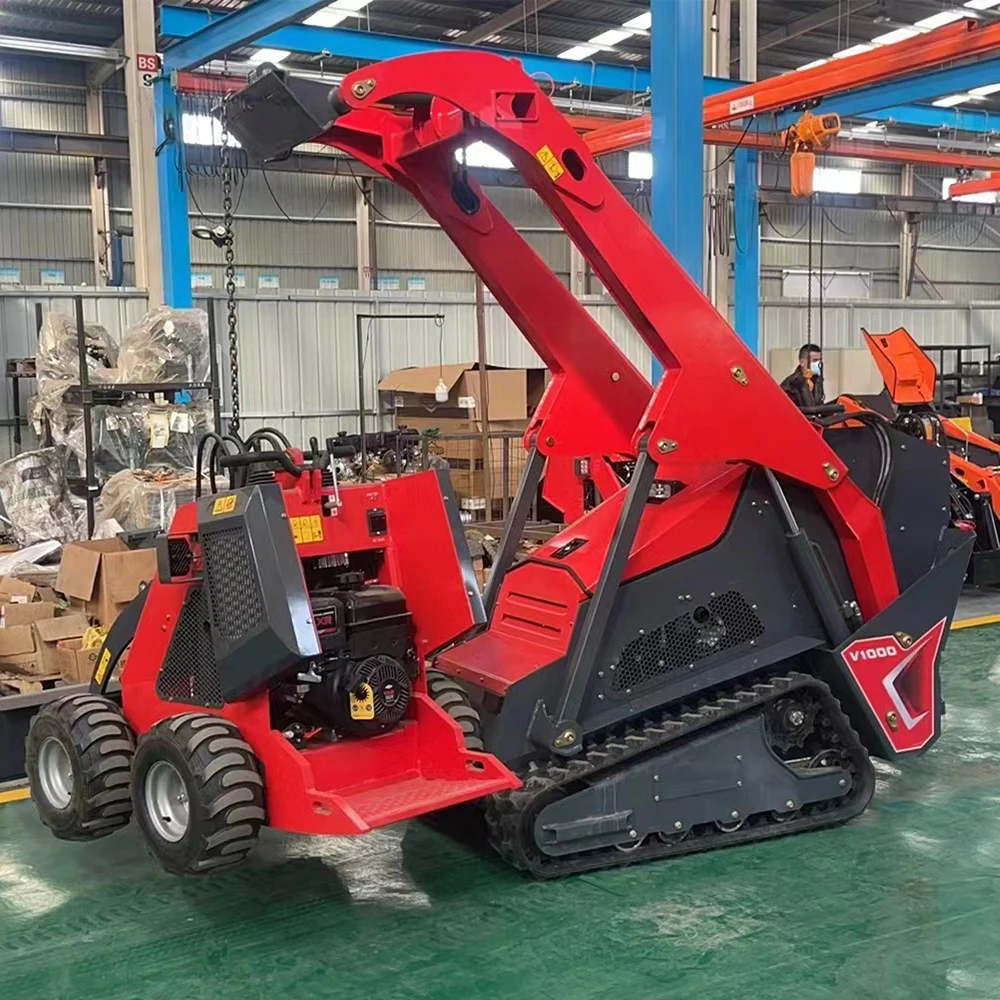 CE EPA Approved China Hot Sale Skid Steer Loader Mini Skid
