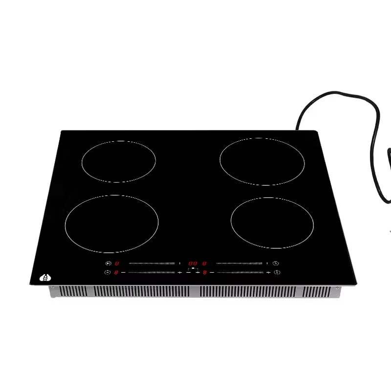 Commercial Kitchen Separately Control Board 8000W Induction Cooker  Electric Stove Installation Four Burner Induction Cooktops