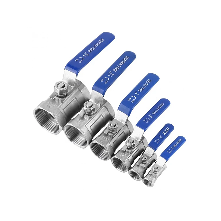 Stainless Steel Screwed Ball Valve High Pressure Cryogenic DN 100 Ball Valve