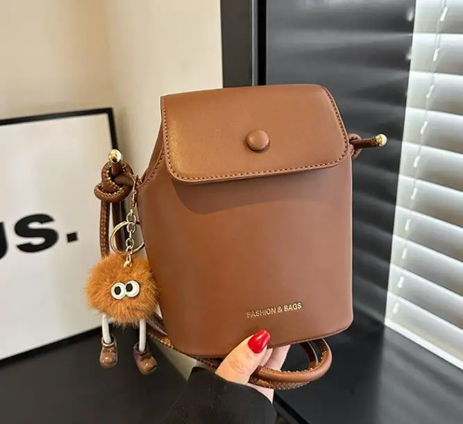 2024 Alibaba online shopping luxury woman leather mobile phone bags custom, new fashion PU phone cases pouch crossbody low moq