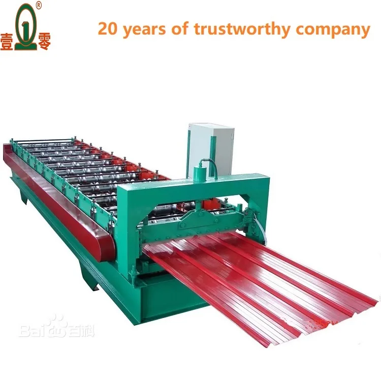 Metal roof 840 glazed tile roof rolling forming machine glazed roof panel manufacturing machine