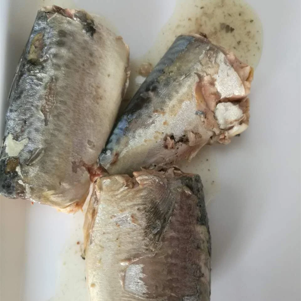 
Good Taste Canned Mackerel Fish In Nature Oil Brine 155g 425g 