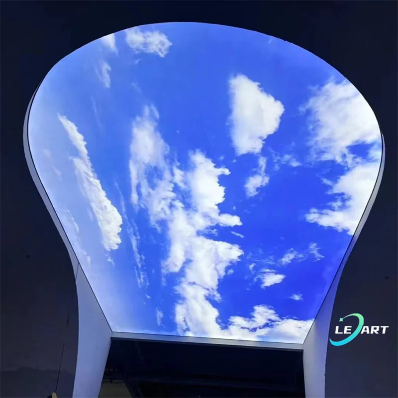 Пользовательские 3D потолочные обои голубое небо белое облако потолочная роспись съемные для гостиной и спальни
