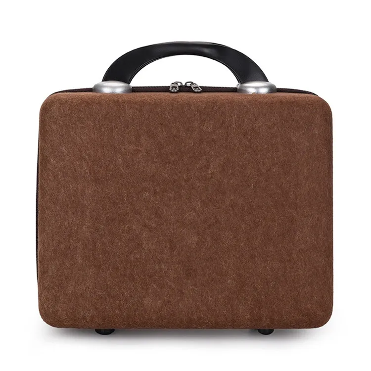 2024 new style case suitcase travel luggage set for outdoors mini business bags carry on children felt portable suitcases