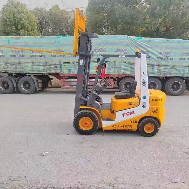 High Quality Used TCM FD30 Diesel Forklift 3Ton Second Hand TCM FD30 Forklift With Low Price For Sale
