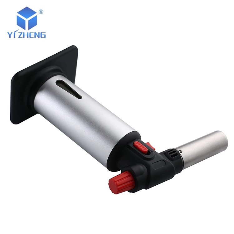 Kitchen pudding butane gas creme brulee portable small metal flame gun