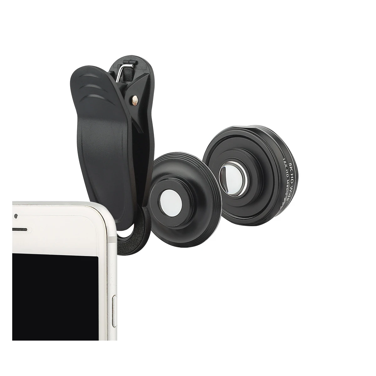 2022 New Design Factory Supply 4K DSLR 2In 1 15x Macro 110 Degree Macro Lens for Smartphone