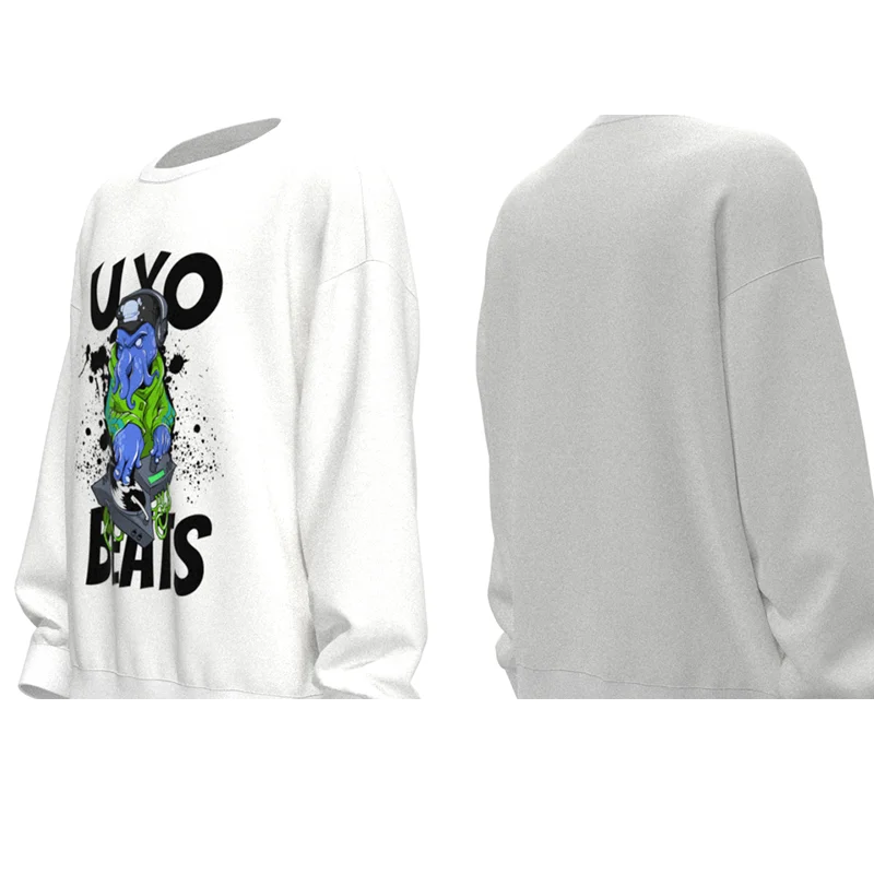 Pure cotton breathable Custom logo Streetwear Hedging pullover hooded sweatshirt