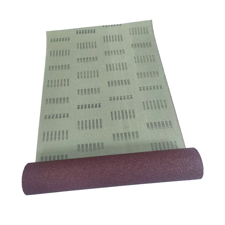Hot Sale Aluminium oxide Jumbo Sanding Cloth Roll  GXK51 Abrasive Sandpaper Roll Emery Cloth Roll
