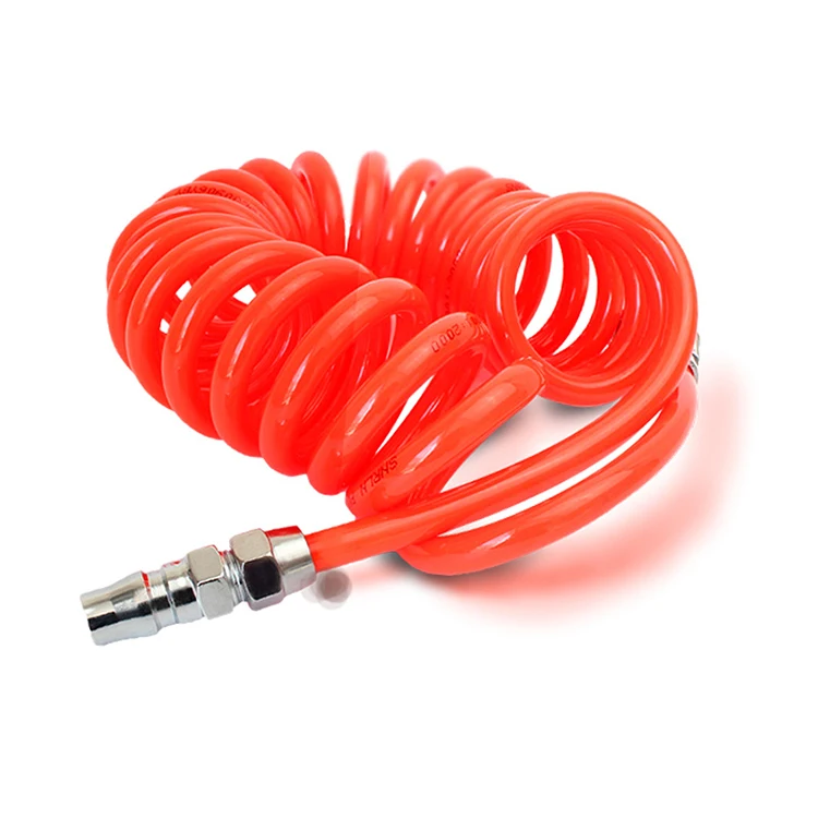Pneumatic PU Coil Pipe/PU Spiral Spring Tube/Polyurethane Coiled Tubing