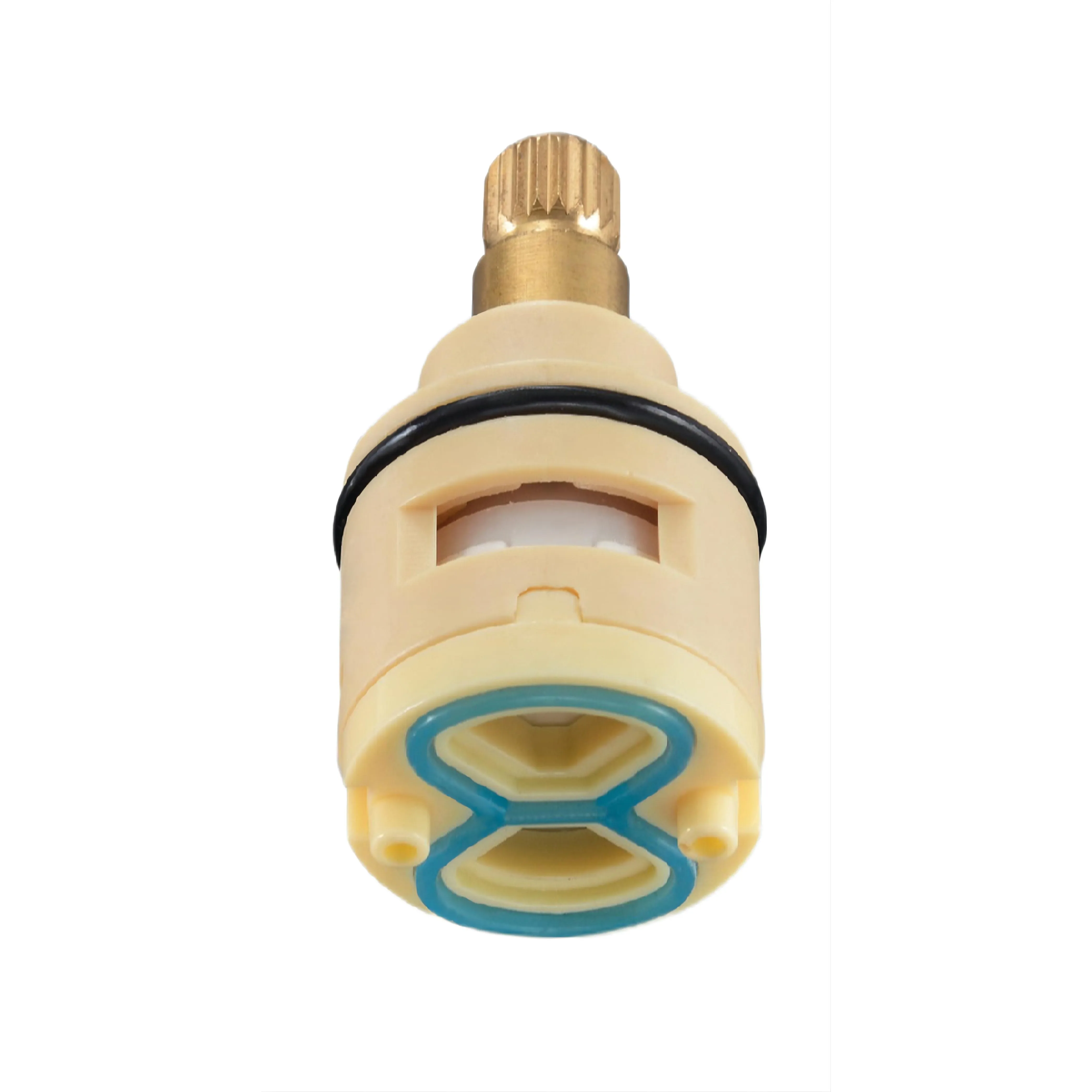 Hot Selling J2503 Faucet cartridges Ceramic spool,25mm 3-Way Diverter(Closing In Middle Position) for Kitchen/Basins etc Faucet,