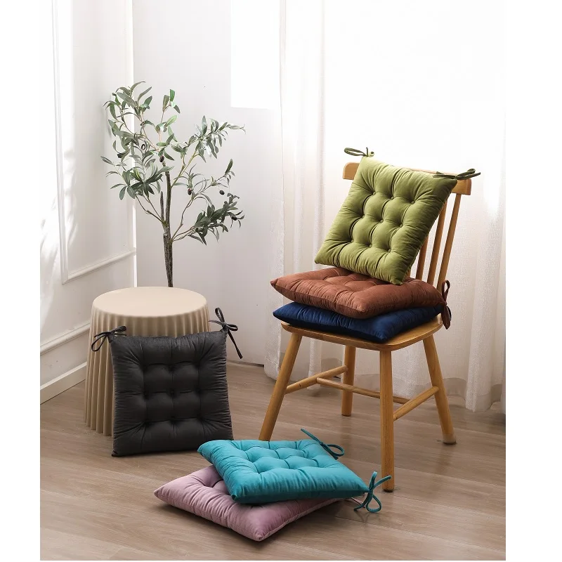 Wholesale factory high quality office home chair cushion seat pad square for dining patio home office indoor outdoor