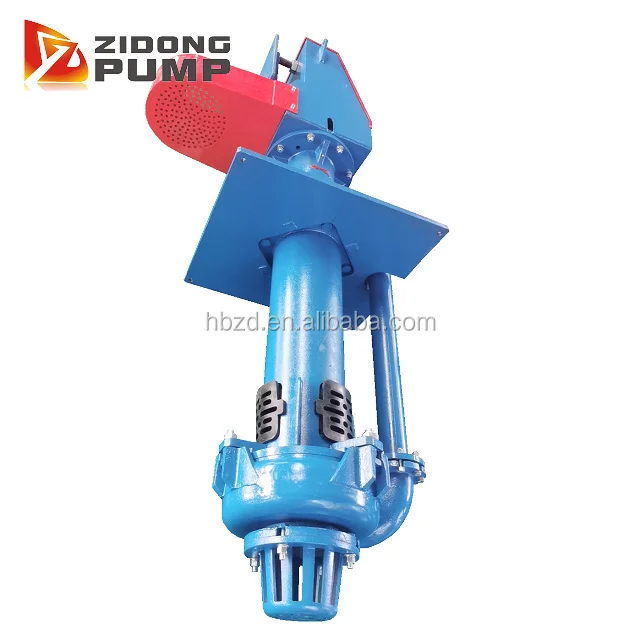 Mineral Processing Semi Submersible Sand Mud Sump Mining Centrifugal Industrial Rubber Vertical Chrome Aggregate Pit Slurry Pump