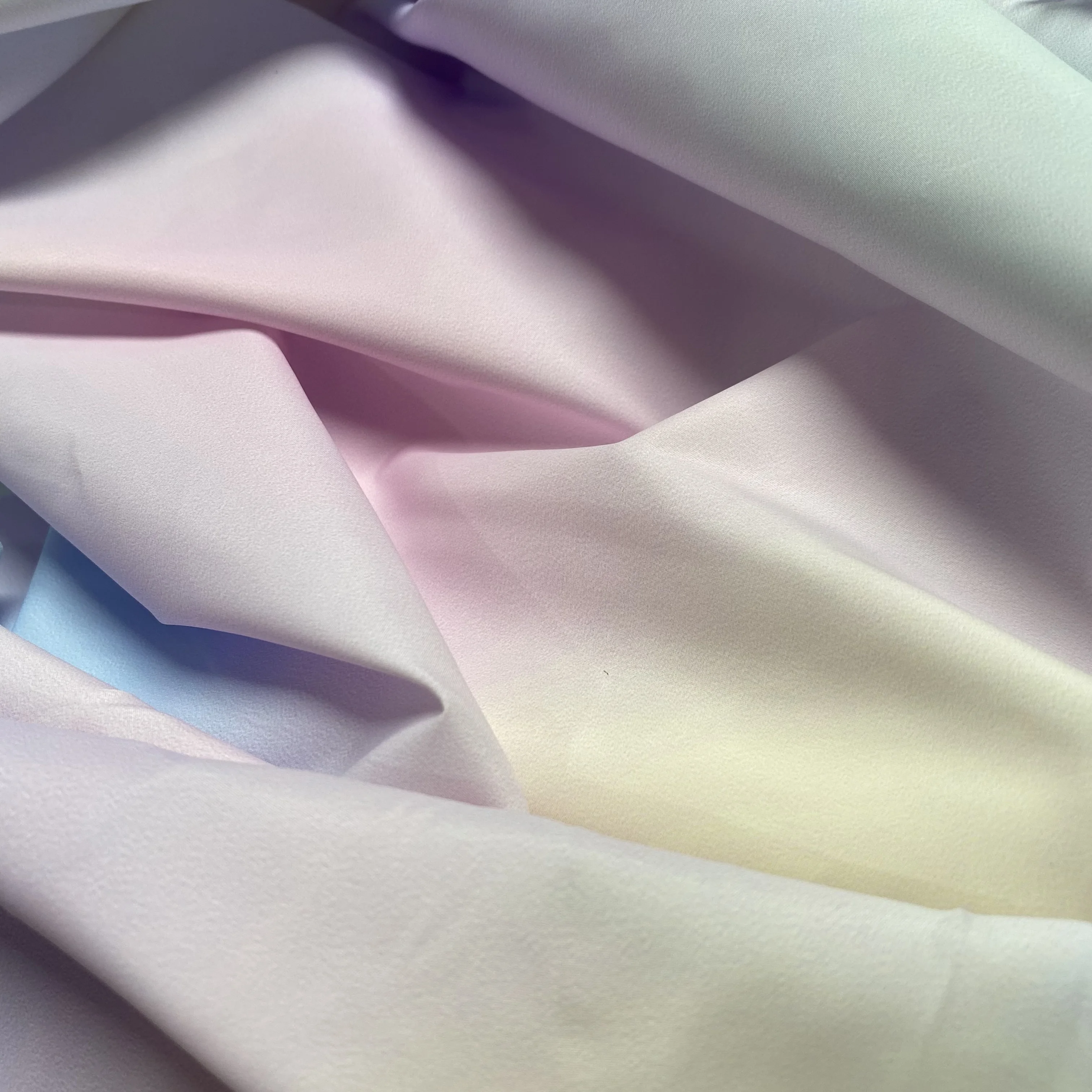 Customized Taffeta Paper Print 300T 50D*50D Fabric Gradient Print Shade Dot Unicorn Floral