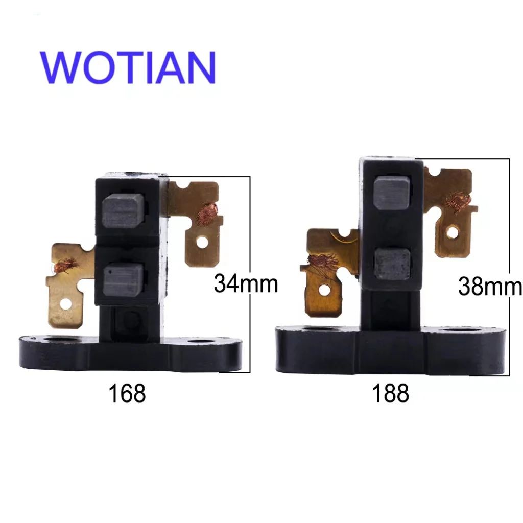 Wotian Universal parts 168F 2KW 5kw gasoline generator carbon brush holder GX160