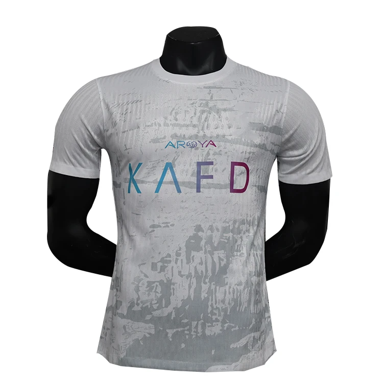 New Season Football Jersey Design Accessories Authentic Plain Match Training Quick Dry Saudi Arabian Club Soccer Jersey