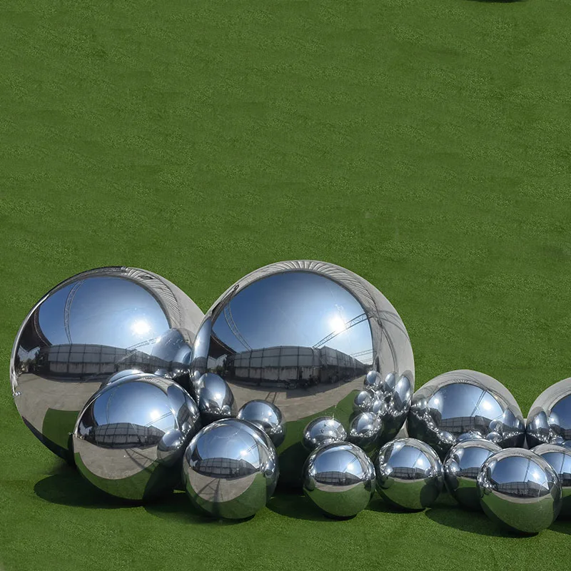 Commercial giant Inflatable Mirror Ball Inflatables Colorful disco Silver Ball Event Decor Floating Suspension Advertising Ball